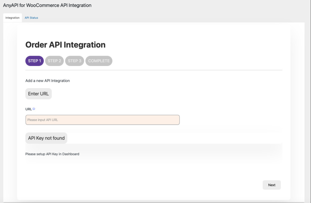 wordpress plugin anyapi woocommerce api integration