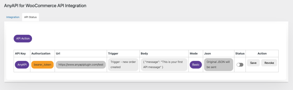 wordpress plugin anyapi woocommerce api integration