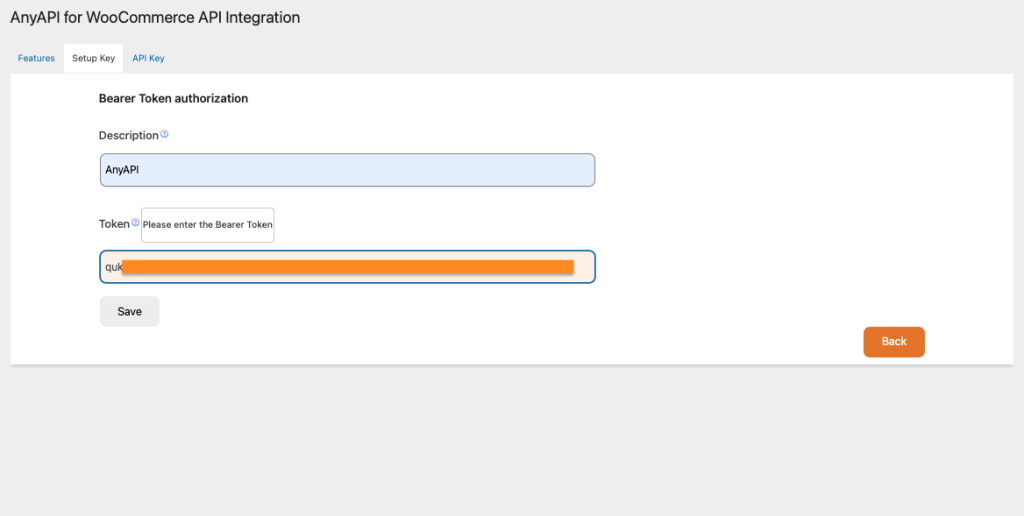 wordpress plugin anyapi bearer token api keys